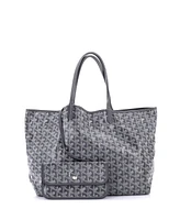 Pre-Owned Goyard Pm Saint Louis Tote Coated Canvas