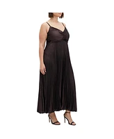 City Chic Plus Ariana Sparkle Maxi Dress