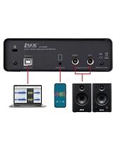 LyxPro 2x2 Usb Audio Interface W/Driver, Software & Shield