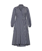 Plus Selena Wrap Dress