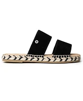 Minnetonka Women's Poppie Suede Slide Sandals