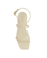 Katy Perry Women's Maritime Strappy Square Toe Shell Sandals