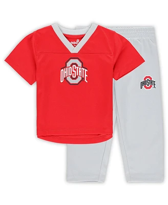 Outerstuff Baby Boys and Girls Notre Dame Fighting Irish Two-Piece Red Zone Jersey & Pants Set