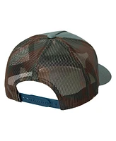 Rvca Men's Teal Va All The Way Trucker Adjustable Hat