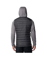 Columbia Men's Charcoal/Gray Purdue Boilermakers Out-Shield Hybrid Full-Zip Hoodie Jacket