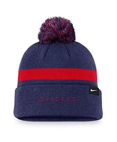 Nike Men's Royal Chicago Cubs Hometown Peak Cuffed Knit Hat with Pom