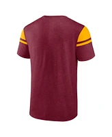 Fanatics Men's Burgundy Washington Commanders Old School Play Slub T-Shirt