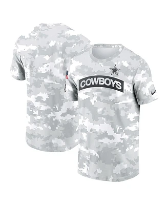 Nike Men's White Dallas Cowboys 2024 Salute To Service Big Tall Performance T-Shirt