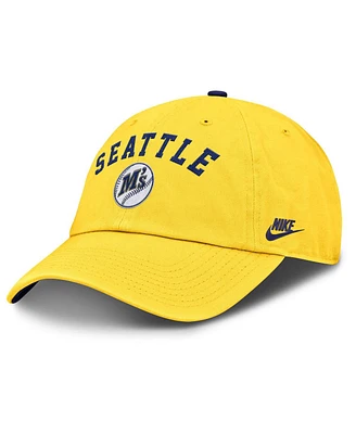 Nike Men's Gold Seattle Mariners Cooperstown Collection Club Adjustable Hat