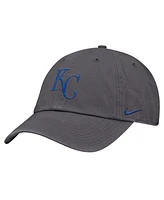 Nike Men's Gray Kansas City Royals Club Adjustable Hat