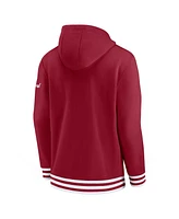 Nike Men's Cardinal Stanford Legacy Retro Pullover Hoodie