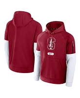 Nike Men's Cardinal Stanford Fitness Performance Pullover Hoodie