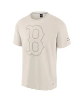 Fanatics Men's Cream Boston Red Sox Elements Iconic T-Shirt