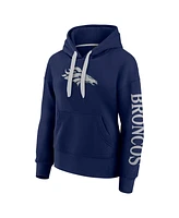 Fanatics Women's Navy Denver Broncos Elements Next Pullover Hoodie