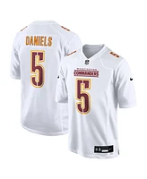 Nike Men's  Jayden Daniels Tundra White Washington Commanders Fashion Jersey