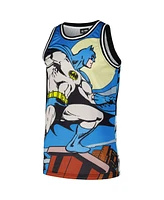 Lids Men's Blue Batman Graphic Basketball Jersey