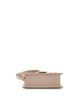 Pre-Owned Jacquemus Le Bambino Top Handle Flap Bag Suede