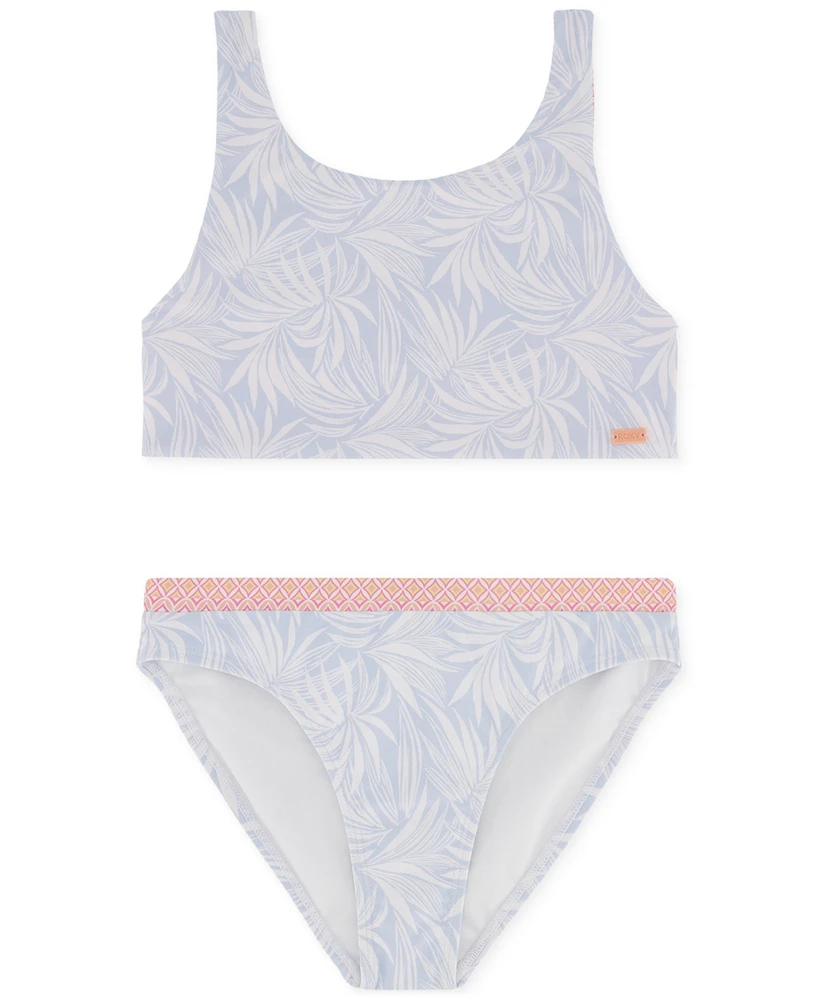 Roxy Big Girls Bali Breaks Two-Piece Swimsuit Set