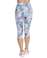 Skechers Women's Go Walk Seascape Floral Capri Leggings