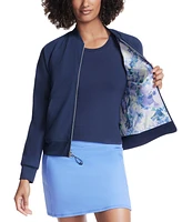 Skechers Women's Go Walk Seascape Floral Reversible Jacket