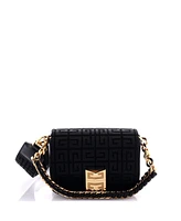 Pre-Owned Givenchy Small 4G Woven Chain Top Handle Bag 4G Canvas