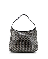 Pre-Owned Goyard Boheme Hobo Coated Canvas