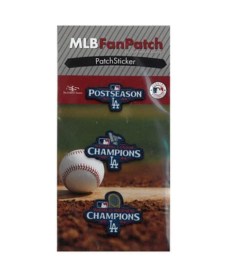 Emblem Source Los Angeles Dodgers 2024 World Series Champions Three-Piece Patch Set