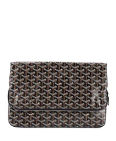 Pre-Owned Goyard Saint Marie Clutch Coated Canvas