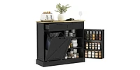 Kitchen Storage Cabinet Space-Saving Organizer for Dishes, Pantry, and Essentials