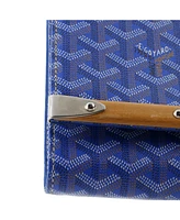 Pre-Owned Goyard Mm Monte Carlo Clutch Coated Canvas