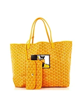 Pre-Owned Goyard Gm Saint Louis Tote Printed Coated Canvas