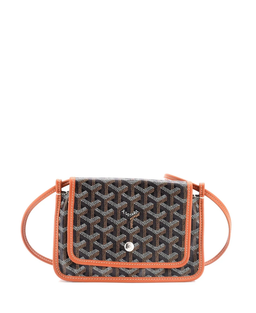 Pre-Owned Goyard Plumet Clutch Wallet Coated Canvas