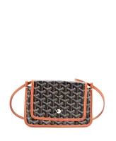 Pre-Owned Goyard Plumet Clutch Wallet Coated Canvas