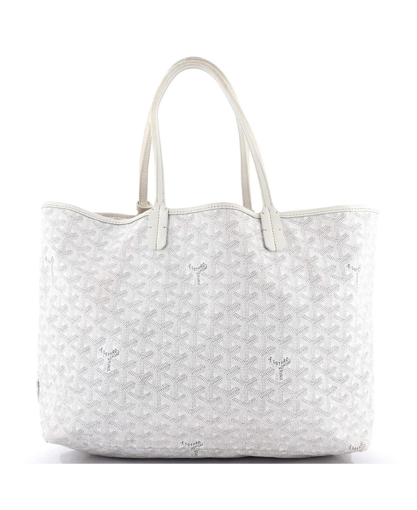 Pre-Owned Goyard Pm Saint Louis Tote Coated Canvas
