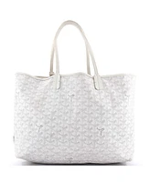 Pre-Owned Goyard Pm Saint Louis Tote Coated Canvas