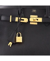 Pre-Owned HERMES Birkin Handbag Epsom with Gold Hardware