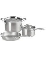 Le Creuset Essentials Stainless Steel 5-Pc. Cookware Set