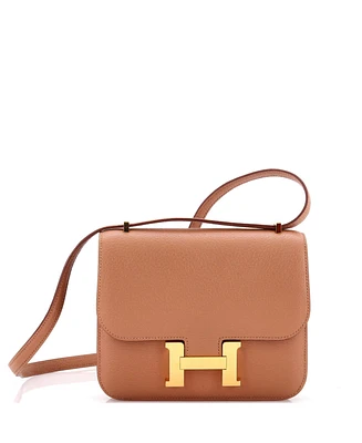 Pre-Owned HERMES 18 Constance Nm Bag Chevre Mysore