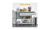 Kitchen Sideboard with Storage and Adjustable Shelves for Efficient Organization