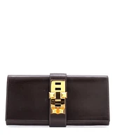 Pre-Owned HERMES 29 Medor Clutch Box Calf