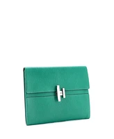 Pre-Owned HERMES Cinhetic Clutch Chevre Mysore