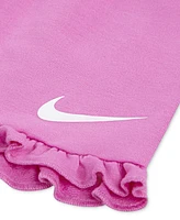 Nike Baby Girls Essentials T-Shirt, Bodysuit & Ruffled Shorts, 3 Piece Set