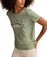 Lucky Brand Women's Arch Classic Crew T-Shirt