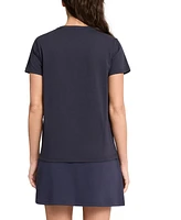 Puma Women's Essential Cotton Cat-Logo Crewneck T-Shirt