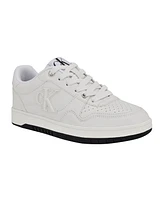 Calvin Klein Women's Henlea Logo Lace-Up Casual Sneakers