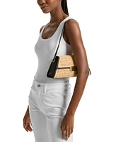 Michael Michael Kors Ludlow Small Woven Convertible Shoulder Bag