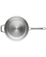 Le Creuset Essential Stainless Steel Shallow Round Frying Pan, 11"