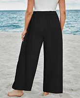 Women's Plus Summer Lovin Drawstring Wide Leg Pants