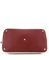 Pre-Owned HERMES 45 Bolide Bag Canvas with Leather