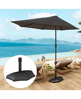 Outsunny Patio Umbrella Base lbs Sd for 1.5"/1.9